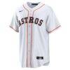 Christian Walker Houston Astros Nike Home Replica Jersey - White - Side View