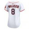 Christian Walker Houston Astros Nike Women's Home Limited Player Jersey - White - Detail View