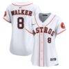 Christian Walker Houston Astros Nike Women's Home Limited Player Jersey - White - Front View