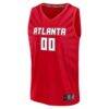 Atlanta Dream Fashion7 Unisex Explorer Edition Fast Break Replica Custom Jersey - Red - Side View