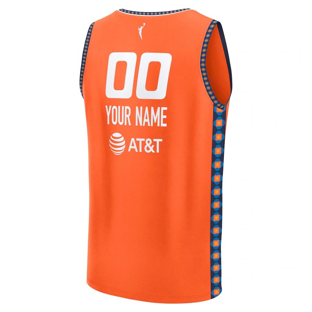 Connecticut Sun Fashion7 Unisex  Explorer Edition Fast Break Replica Custom Jersey