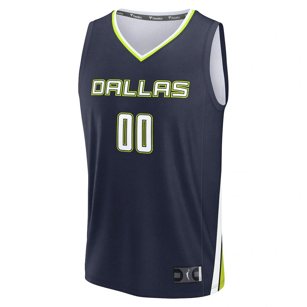 Dallas Wings Fashion7 Unisex  Explorer Edition Fast Break Replica Custom Jersey