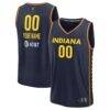 Indiana Fever Fashion7 Unisex Explorer Edition Fast Break Replica Custom Jersey - Navy - Front View