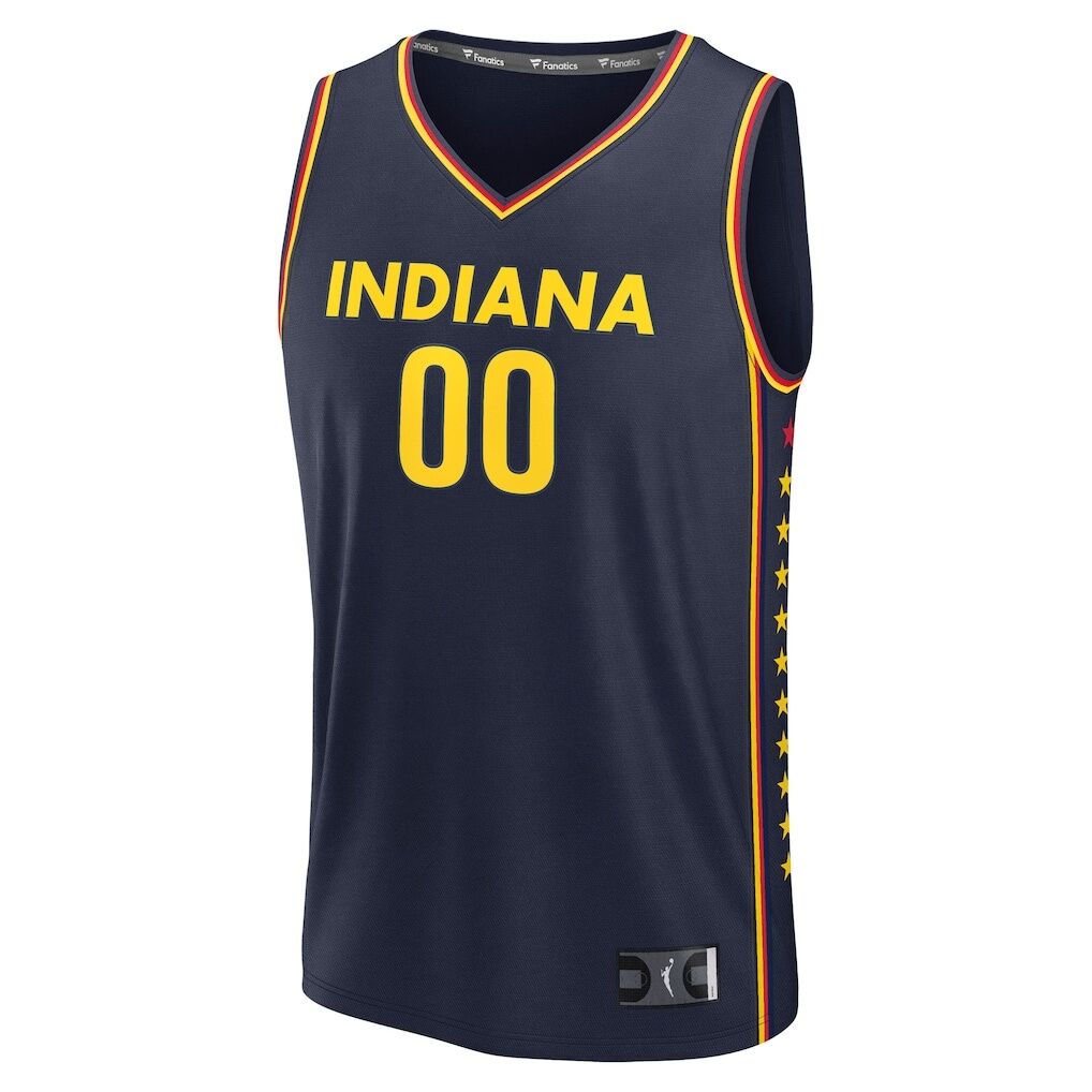 Indiana Fever Fashion7 Unisex  Explorer Edition Fast Break Replica Custom Jersey