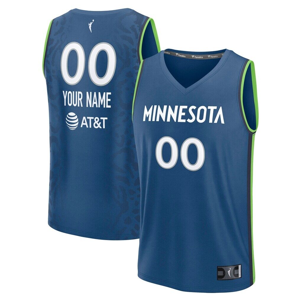 Minnesota Lynx Fashion7 Unisex  Explorer Edition Fast Break Replica Custom Jersey