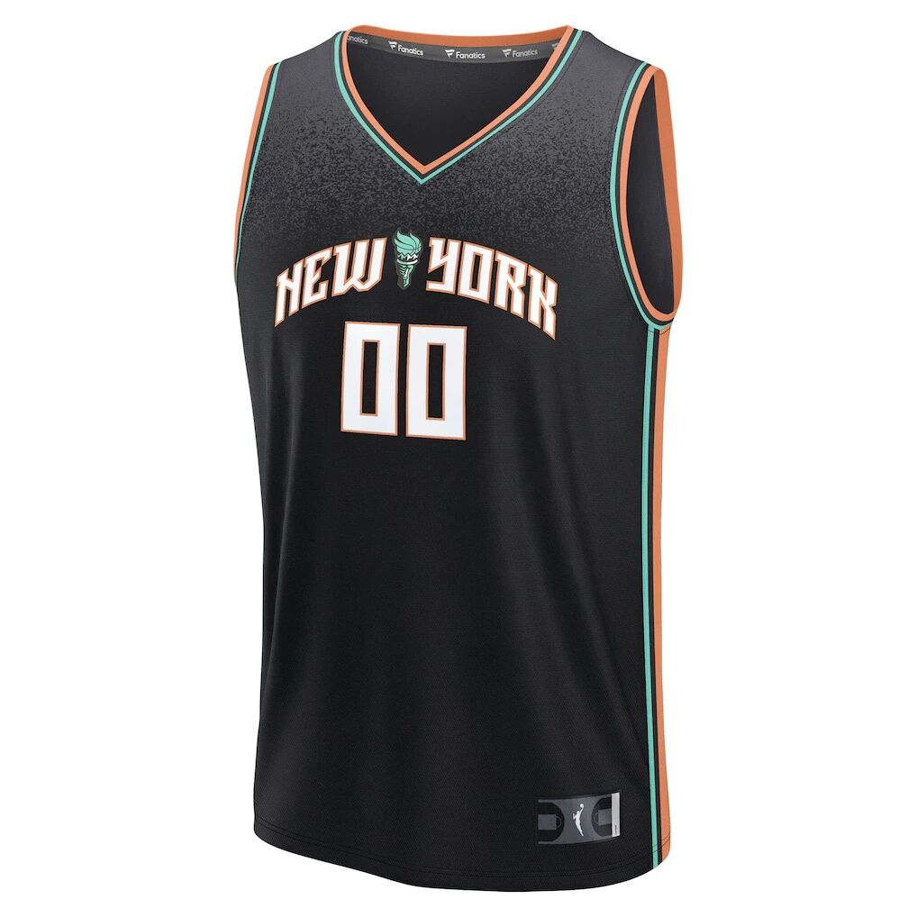 New York Liberty Fashion7 Unisex  Explorer Edition Fast Break Replica Custom Jersey