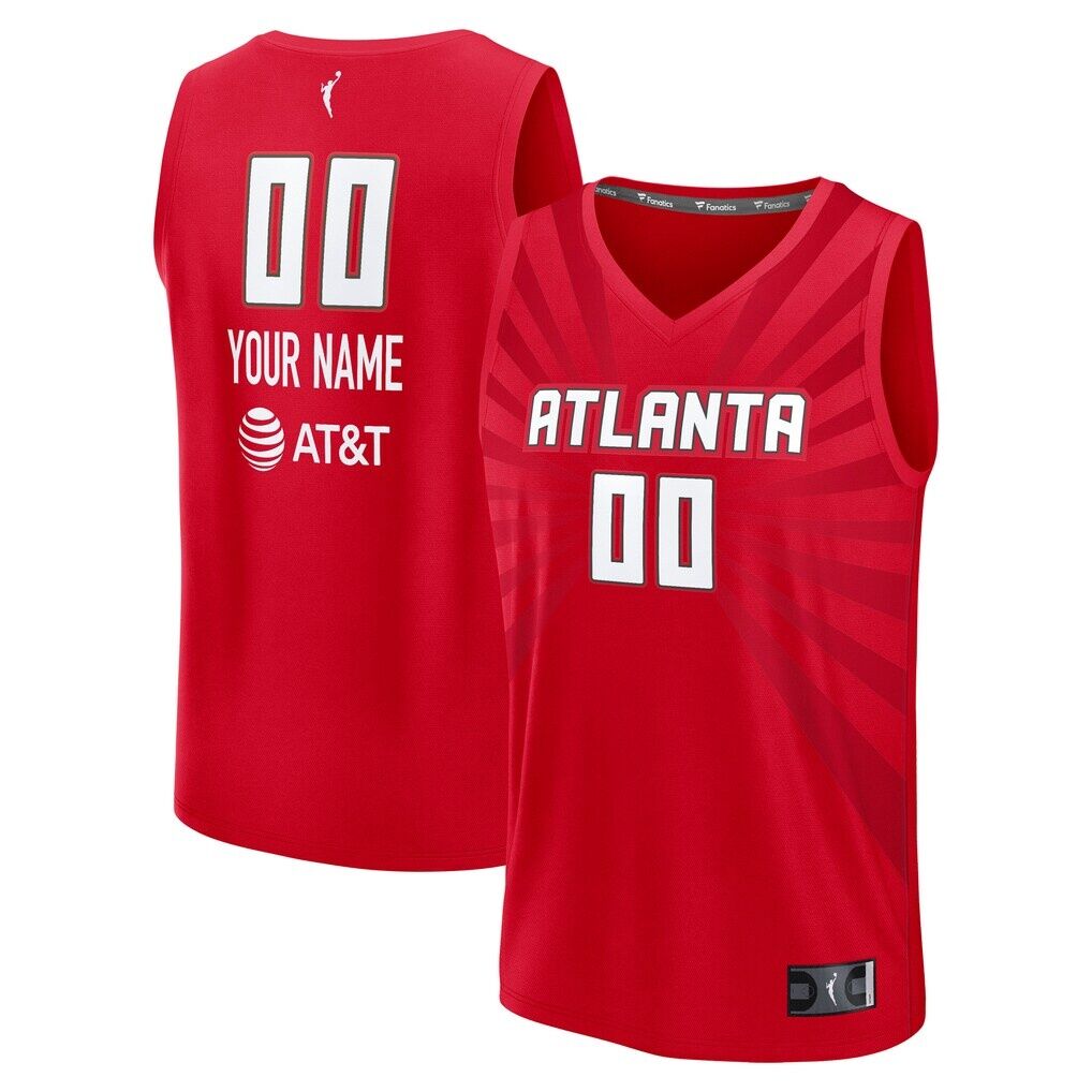 Atlanta Dream Fashion7 Youth Explorer Edition Fast Break Replica Custom Jersey