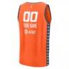Connecticut Sun Fashion7 Youth Explorer Edition Fast Break Replica Custom Jersey - Orange - Detail View