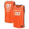 Connecticut Sun Fashion7 Youth Explorer Edition Fast Break Replica Custom Jersey - Orange - Front View