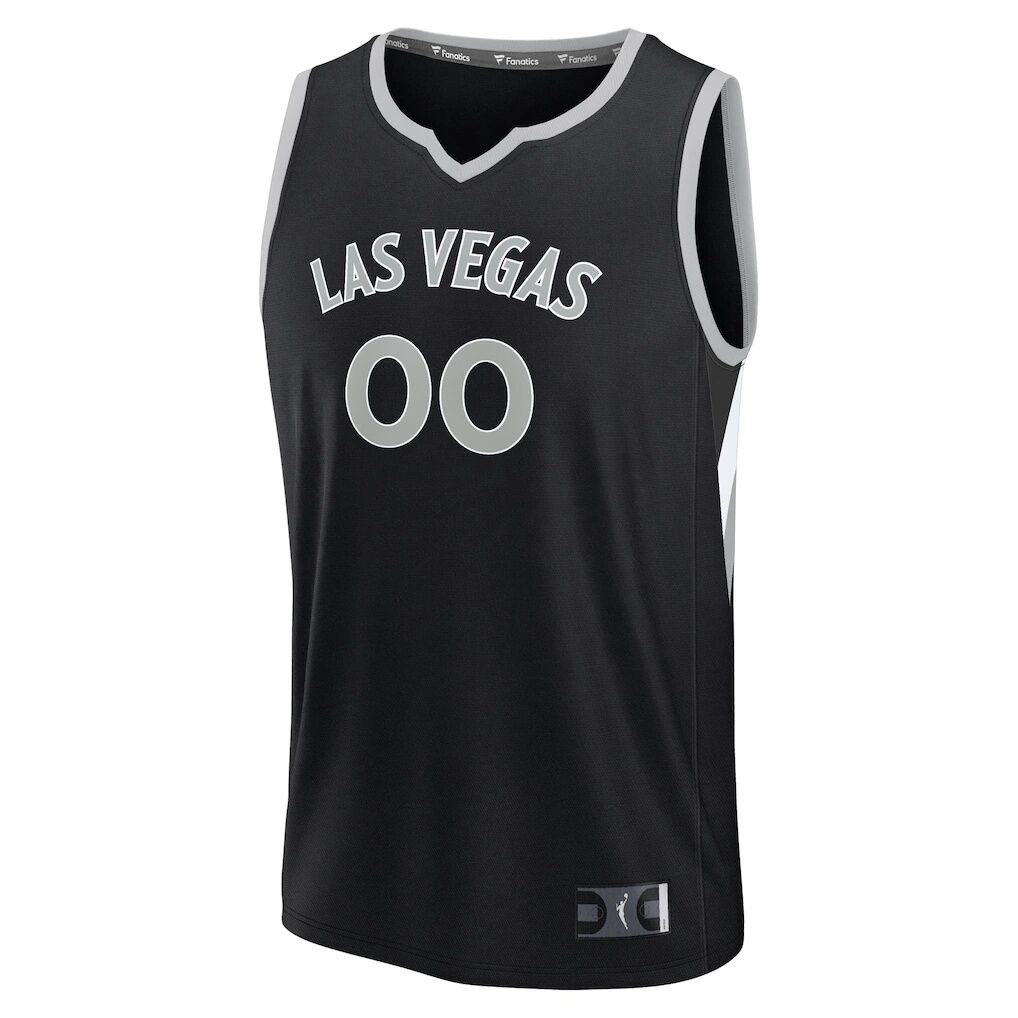 Las Vegas Aces Fashion7 Youth Explorer Edition Fast Break Replica Custom Jersey