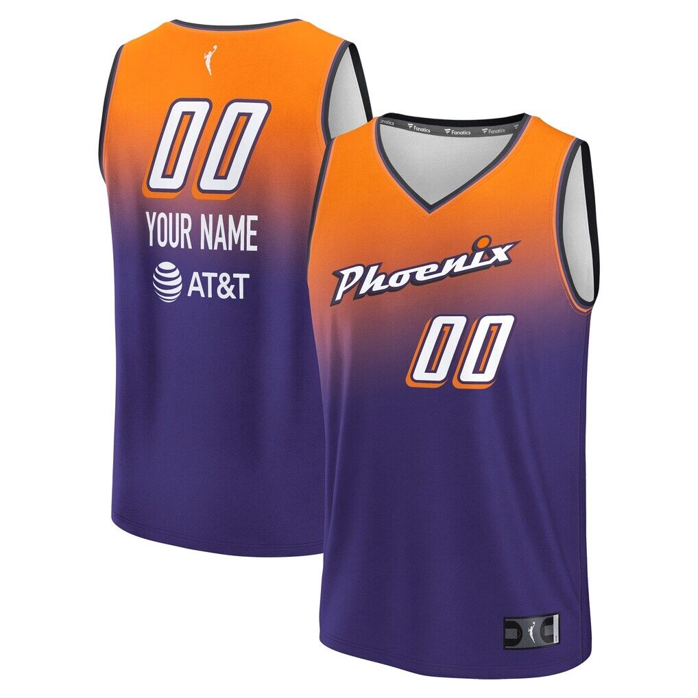 Phoenix Mercury Fashion7 Youth Explorer Edition Fast Break Replica Custom Jersey