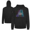 Arizona Diamondbacks Levelwear Distressed Podium Acumen Pullover Hoodie - Black - Front View
