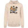 Milwaukee Brewers Levelwear Podium Ballpark Food Pullover Hoodie - - Side View