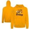 Pittsburgh Pirates Levelwear Podium Ballpark Food Pullover Hoodie - Gold - Front View