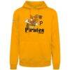 Pittsburgh Pirates Levelwear Podium Ballpark Food Pullover Hoodie - Gold - Side View