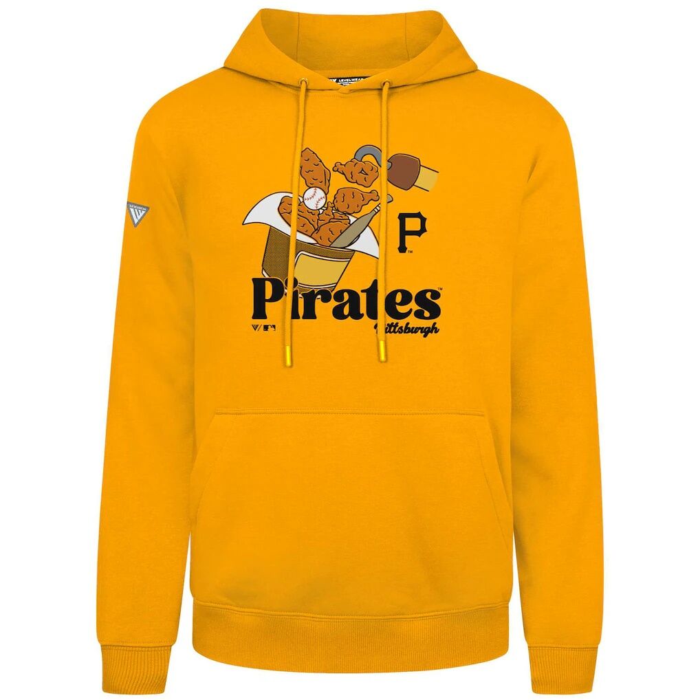 Pittsburgh Pirates Levelwear Podium Ballpark Food Pullover Hoodie