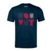 USWNT Levelwear Richmond Full On T-Shirt - Navy - Side View