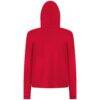 USWNT Levelwear Women's Sweet Sizzle Tri-Blend Cropped Pullover Hoodie - Red - Detail View