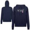 USWNT Levelwear Women's Adorn Express Pullover Hoodie - Navy - Front View