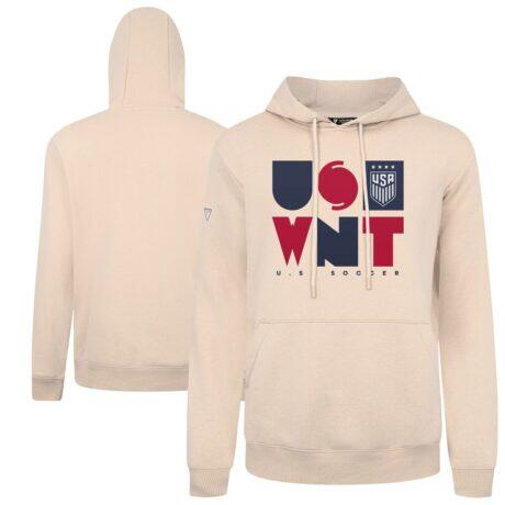 USWNT Levelwear Podium Full On Pullover Hoodie - - Front View