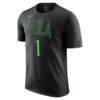Zion Williamson New Orleans Pelicans Nike Unisex 2025/26 City Edition Name & Number T-Shirt - Black - Side View