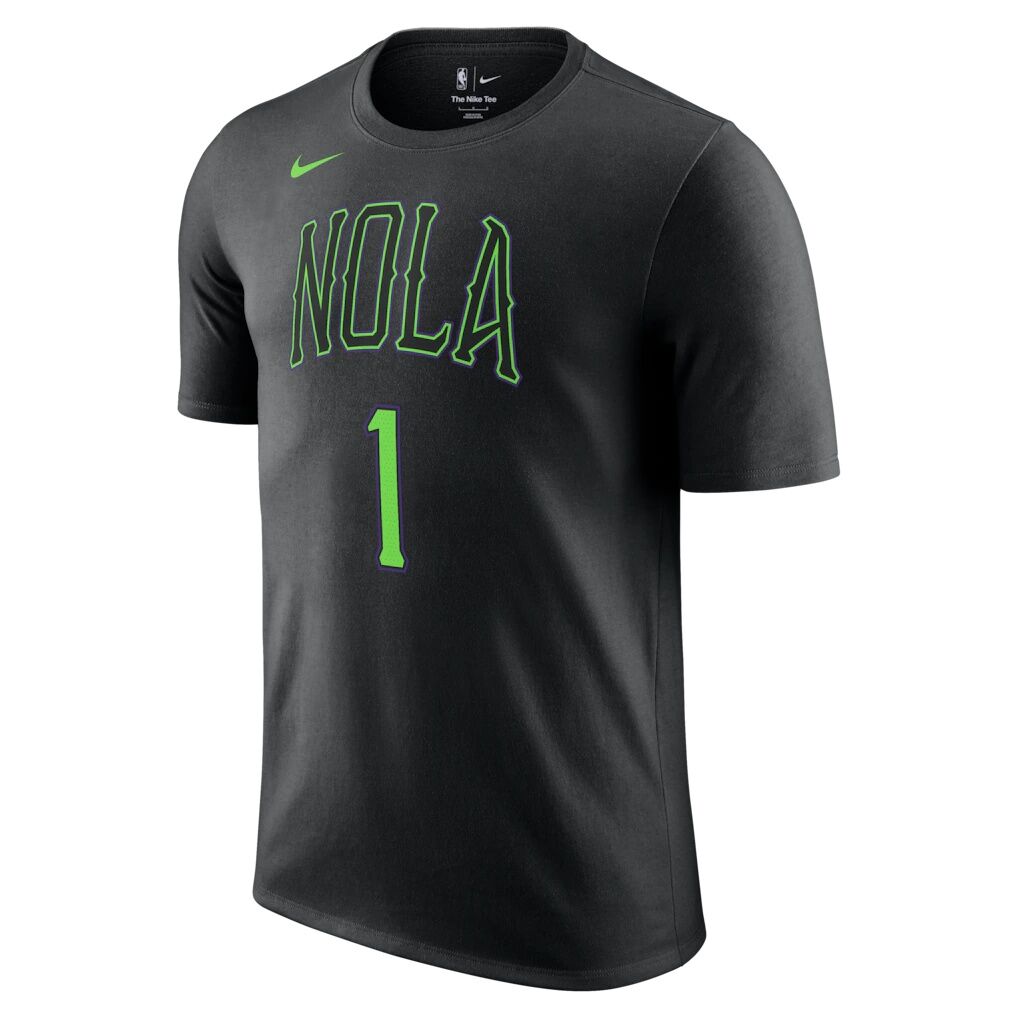Zion Williamson New Orleans Pelicans Nike Unisex 2025/26 City Edition Name & Number T-Shirt