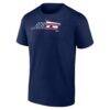 New York Jets Americana T-Shirt - Navy - Side View