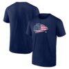 Kansas City Chiefs Americana T-Shirt - Navy - Front View