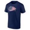 Kansas City Chiefs Americana T-Shirt - Navy - Side View