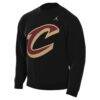Cleveland Cavaliers Jordan Brand Statement Edition Sweatshirt - Black - Back View