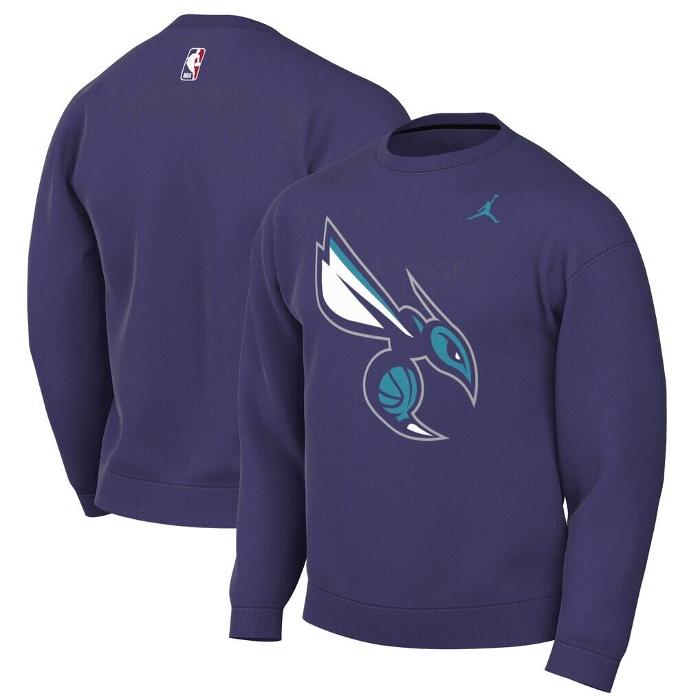 Charlotte Hornets Jordan Brand Statement Edition Sweatshirt