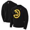 Atlanta Hawks Jordan Brand Statement Edition Sweatshirt - Black - Front View