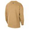 Washington Wizards Nike 2025/26 City Edition Remix Essential Logo Long Sleeve T-Shirt - Gold - Detail View