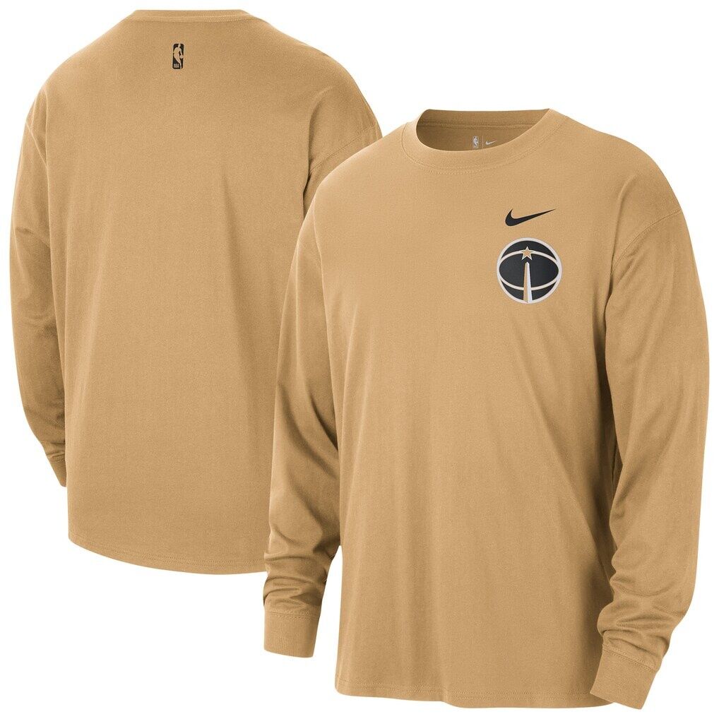 Washington Wizards Nike 2025/26 City Edition Remix Essential Logo Long Sleeve T-Shirt