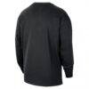 New Orleans Pelicans Nike 2025/26 City Edition Remix Essential Logo Long Sleeve T-Shirt - Black - Detail View