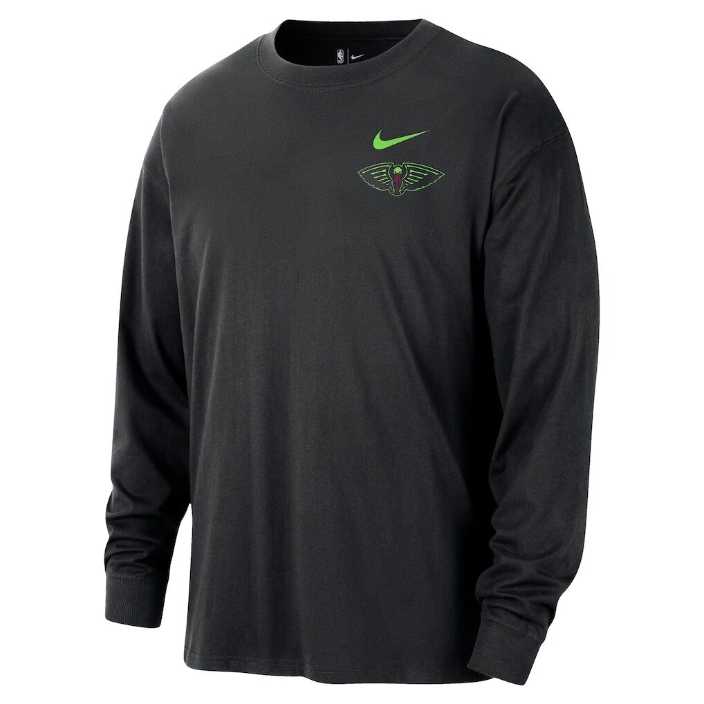 New Orleans Pelicans Nike 2025/26 City Edition Remix Essential Logo Long Sleeve T-Shirt
