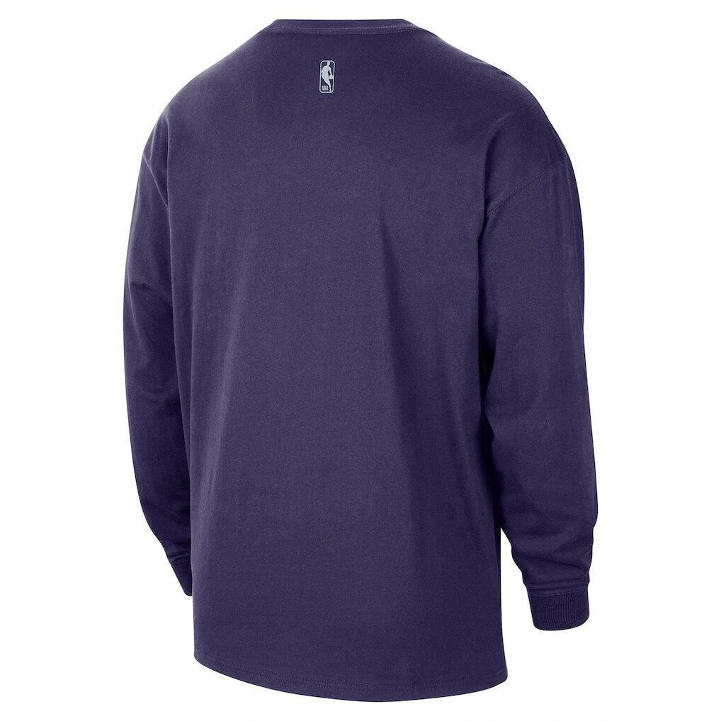 Sacramento Kings Nike 2025/26 City Edition Remix Essential Logo Long Sleeve T-Shirt