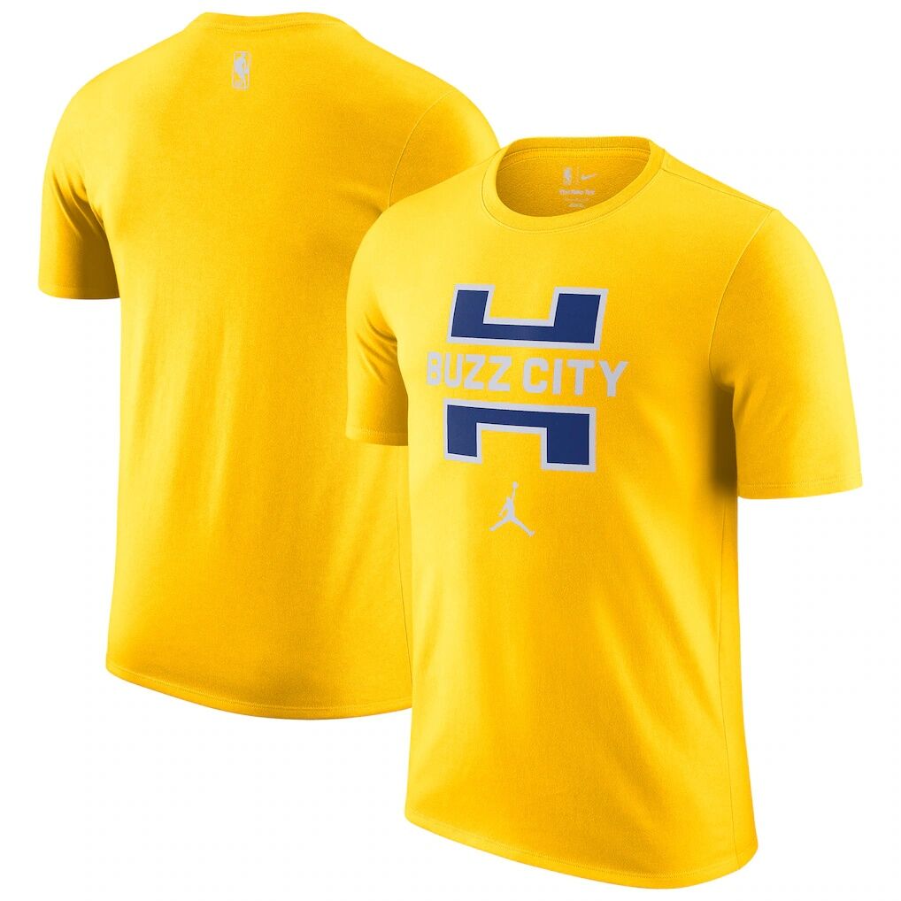 Charlotte Hornets Jordan Brand 2025/26 City Edition Remix Essential Logo T-Shirt