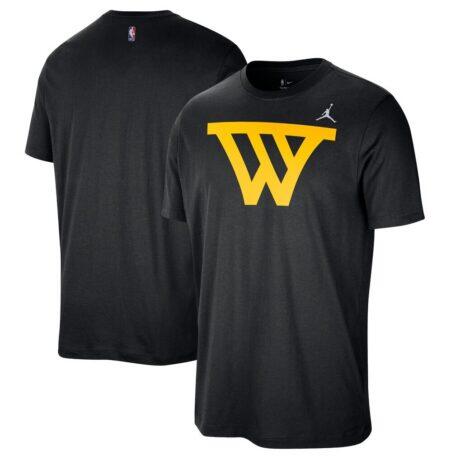 Golden State Warriors Jordan Brand Statement Edition Essential T-Shirt - Black