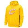 Cleveland Cavaliers Nike 2025/26 City Edition Essential Logo Remix Hoodie - Yellow - Back View