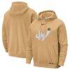 Washington Wizards Nike 2025/26 City Edition Essential Logo Remix Hoodie - Gold - Front View