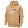 Washington Wizards Nike 2025/26 City Edition Essential Logo Remix Hoodie - Gold - Side View