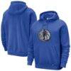 Dallas Mavericks Nike 2025/26 City Edition Essential Logo Remix Hoodie - Blue - Front View