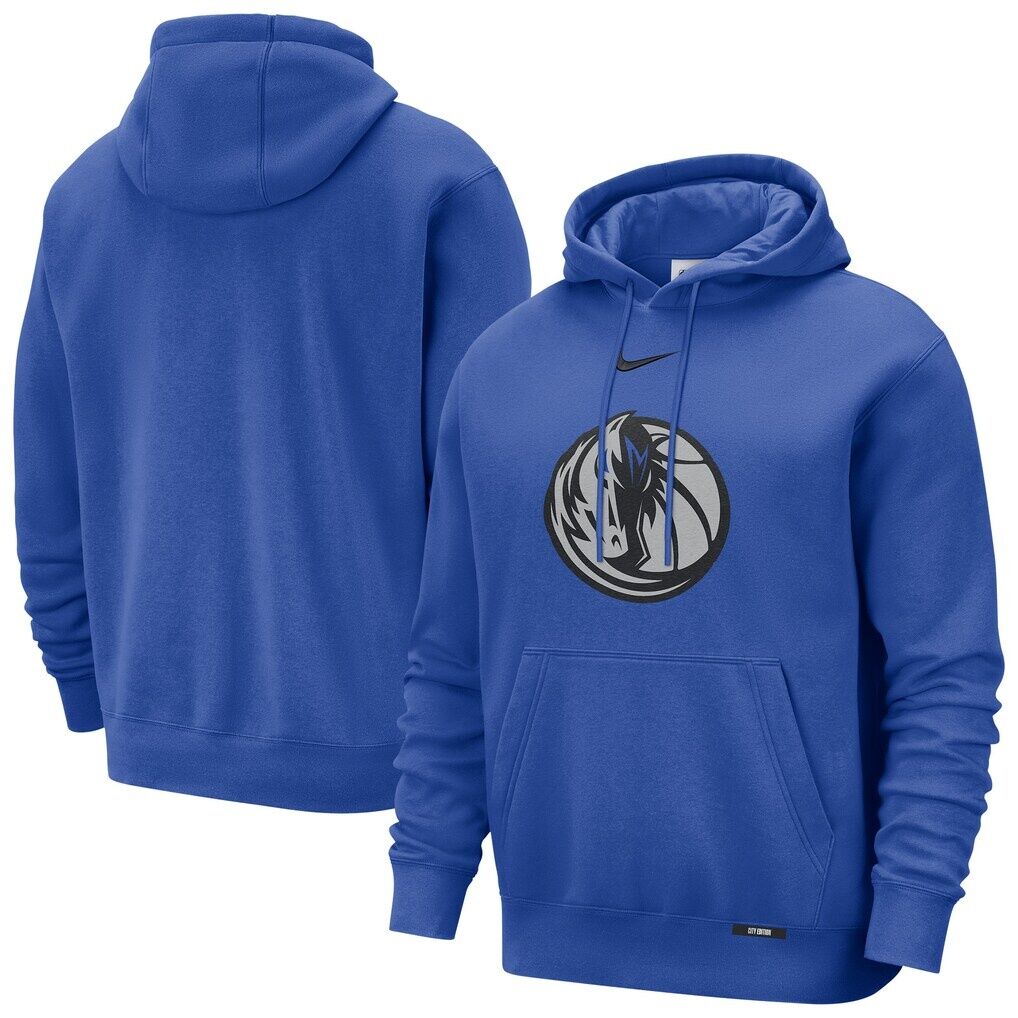 Dallas Mavericks Nike 2025/26 City Edition Essential Logo Remix Hoodie