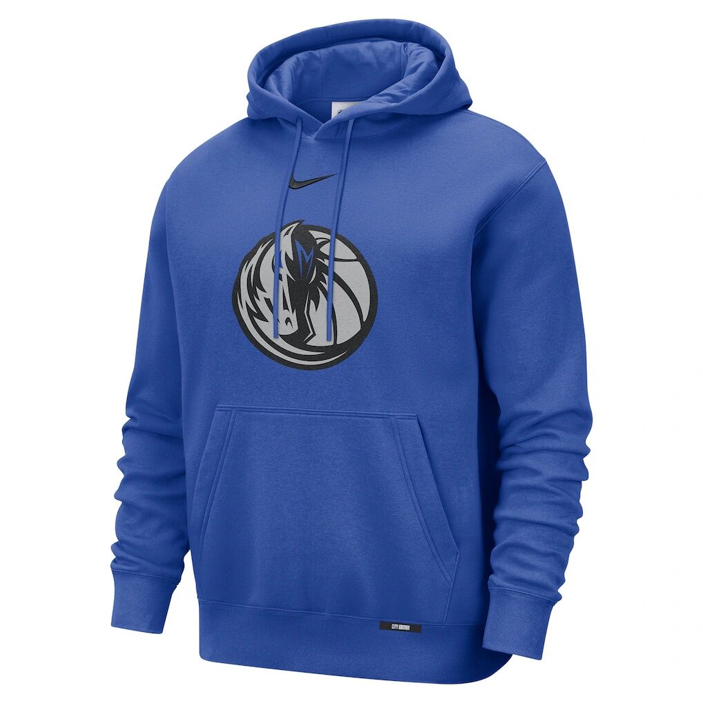 Dallas Mavericks Nike 2025/26 City Edition Essential Logo Remix Hoodie