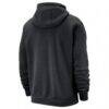 Atlanta Hawks Nike 2025/26 City Edition Essential Logo Remix Hoodie - Black - Detail View