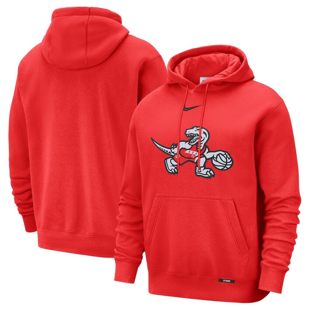 Toronto Raptors Nike 2025/26 City Edition Essential Logo Remix Hoodie