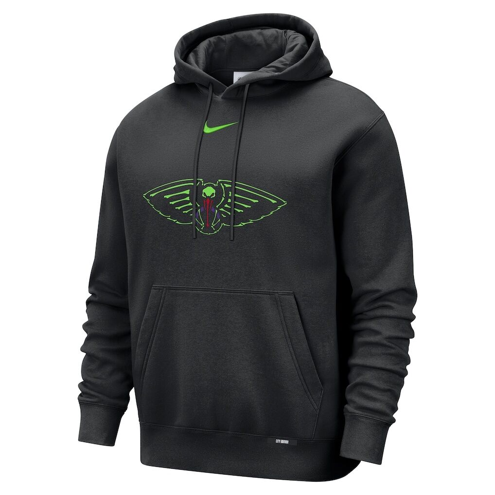New Orleans Pelicans Nike 2025/26 City Edition Essential Logo Remix Hoodie