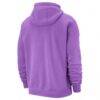Sacramento Kings Nike 2025/26 City Edition Essential Logo Remix Hoodie - Purple - Detail View