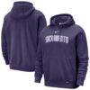 Sacramento Kings Nike 2025/26 City Edition Essential Remix Club Hoodie - Purple - Front View